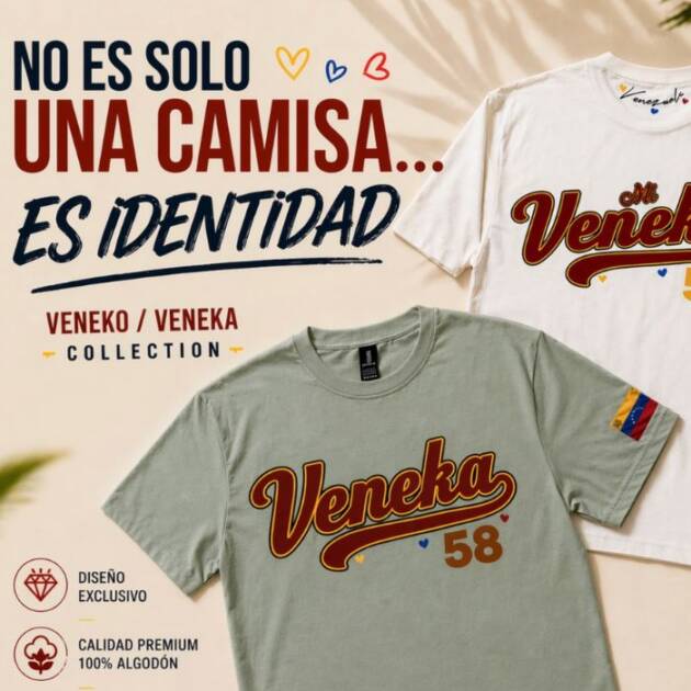 Camisa Veneka Adulto