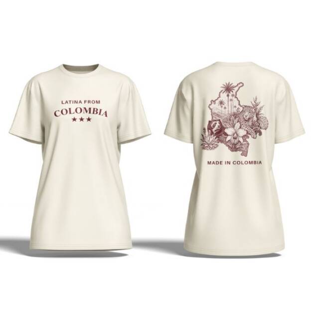 Camisa COLOMBIA Adulto Mujer